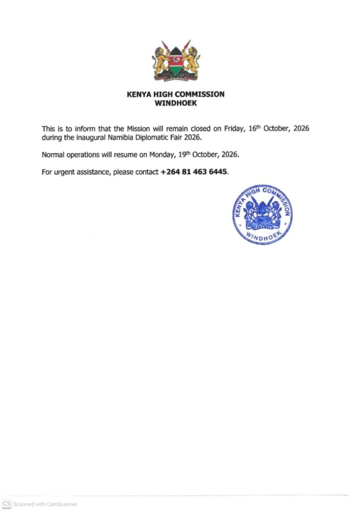 KHCW closure 16th Oct 2026